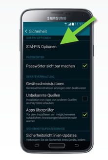 Android im netzwerk anmelden